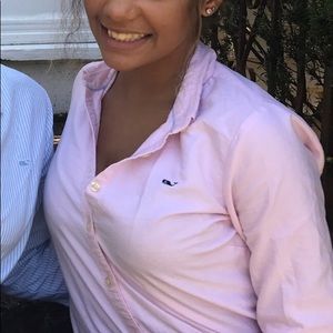 Pink Vineyard Vines button up